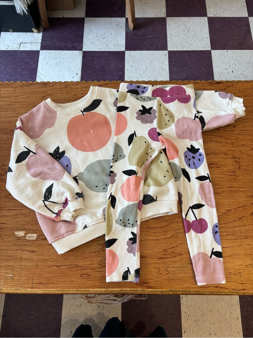 Zara Matching Fruit Set 3/4y